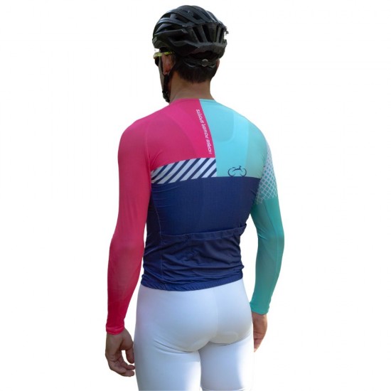 Camisa Ciclismo Manga Longa Horse Power Bike F0223
