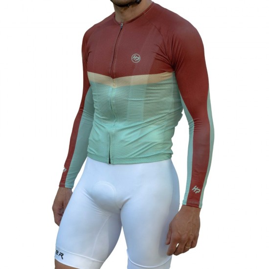 Camisa Ciclismo Manga Longa Horse Power Bike F0423