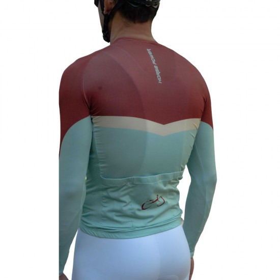 Camisa Ciclismo Manga Longa Horse Power Bike F0423