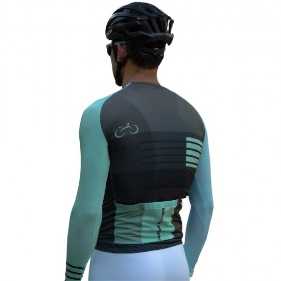 Camisa Ciclismo Manga Longa Horse Power Bike F0523