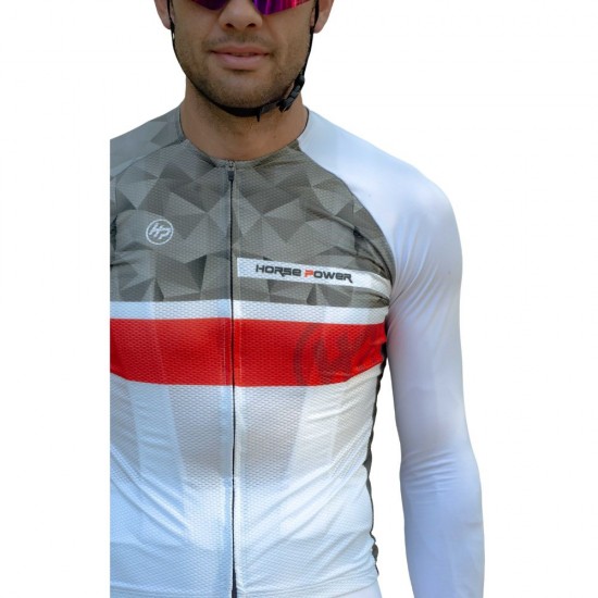 Camisa Ciclismo Manga Longa Horse Power Bike F0823