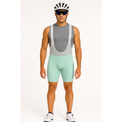 Bretelle Slim Masculino Horse Power Forro Gel D80 Azul Turquesa