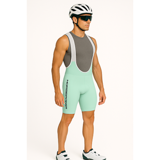 Bretelle Slim Masculino Horse Power Forro Gel D80 Azul Turquesa