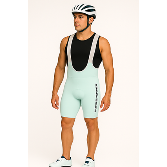 Bretelle Slim Masculino Horse Power Forro Gel D80 Azul Turquesa