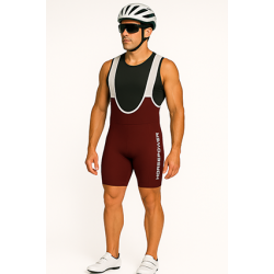 Bretelle Slim Masculino Horse Power Forro Gel D80 Bordô