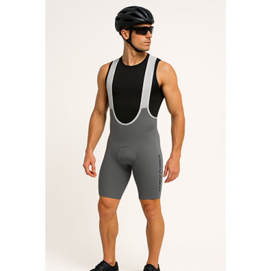 Bretelle Slim Masculino Horse Power Forro Gel D80 Cinza