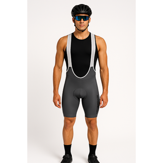 Bretelle Slim Masculino Horse Power Forro Gel D80 Cinza