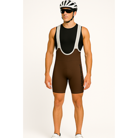 Bretelle Slim Masculino Horse Power Forro Gel D80 Marrom