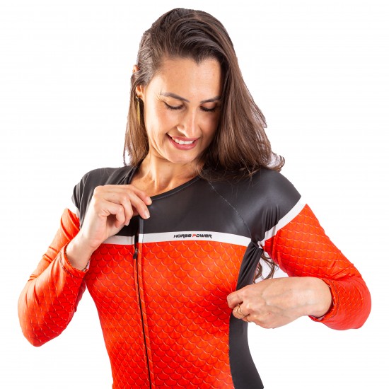 Macacão Horse Power Ciclismo - Feminino - F47 Lj