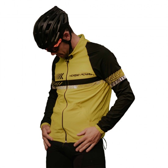 Casaco Corta Vento Masculina Vira Bolsa Horse Power F 93 AM
