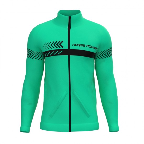 Jaqueta Corta Vento Masculina Vira Bolsa Horse Power F93 Ciano