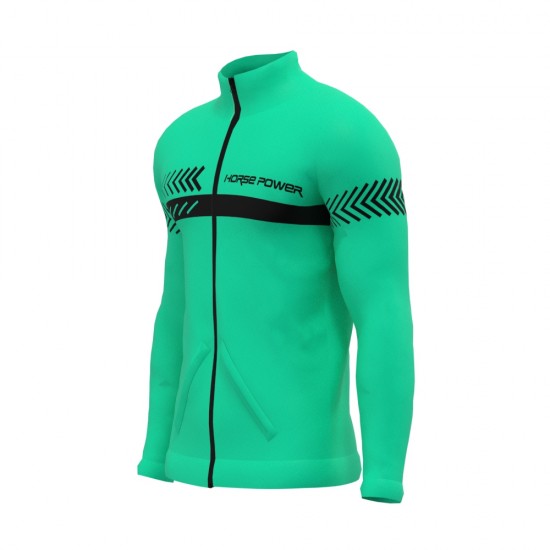 Jaqueta Corta Vento Masculina Vira Bolsa Horse Power F93 Ciano