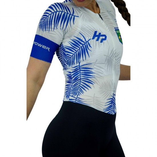Macaquinho Feminino Horse Power Ciclismo Slim FB 141