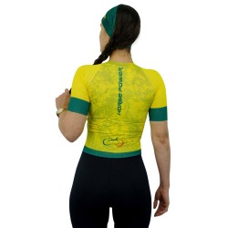 Macaquinho Feminino Horse Power Ciclismo Slim FB 15