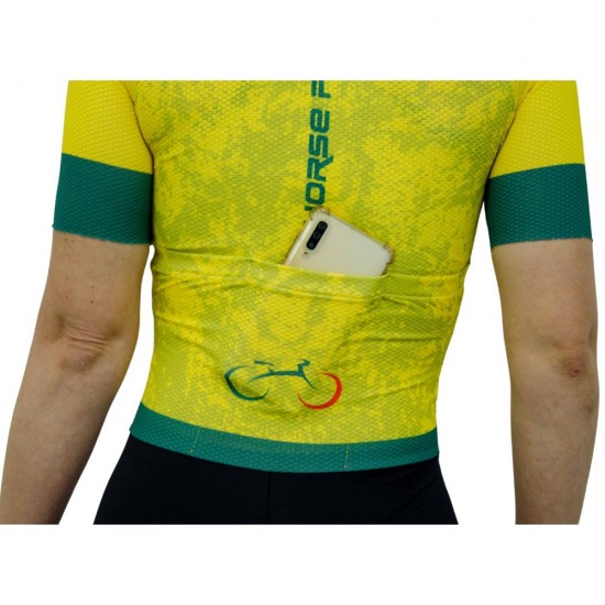 Macaquinho Feminino Horse Power Ciclismo Slim FB 15