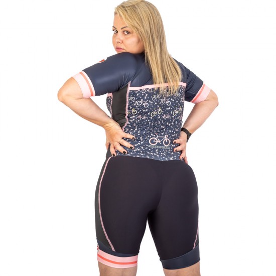 Macaquinho Ciclismo Bike Horse Power - Feminino - F44