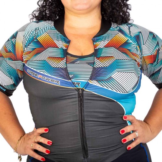 Macaquinho Ciclismo Bike Horse Power - Feminino - F78