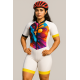 Macaquinho Ciclismo Bike Forro Gel - D80 Abst 03 2025 - Feminino