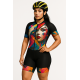 Macaquinho Ciclismo Bike Forro Gel - D80 Abst 04 - Feminino