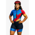 Macaquinho Ciclismo Bike Forro Gel - D80 Abst 01 - Feminino