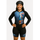 Macaquinho Ciclismo Bike Forro Gel - ML - D80 Abst 07 - Feminino