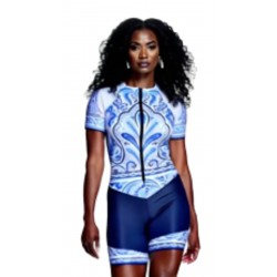 Macaquinho Ciclismo Bike Forro Gel - D80 Farme 115 - Feminino