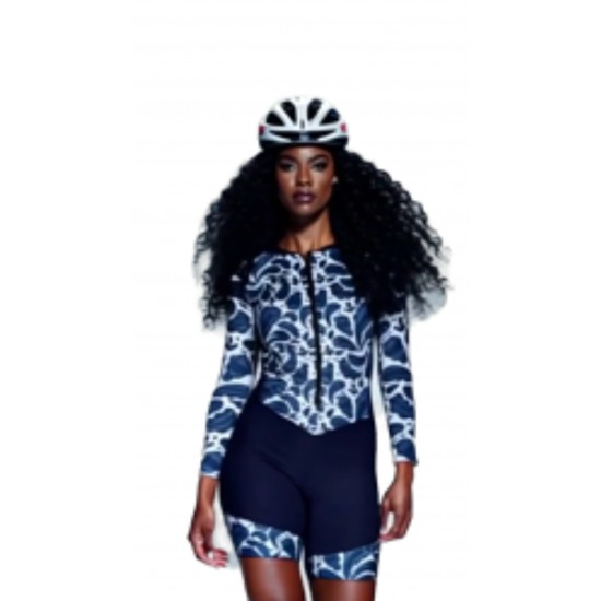 Macaquinho Ciclismo Bike Forro Gel - D80 Farme 117- Feminino