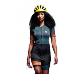 Macaquinho Ciclismo Bike Forro Gel - D80 Sortidos 101 - Feminino