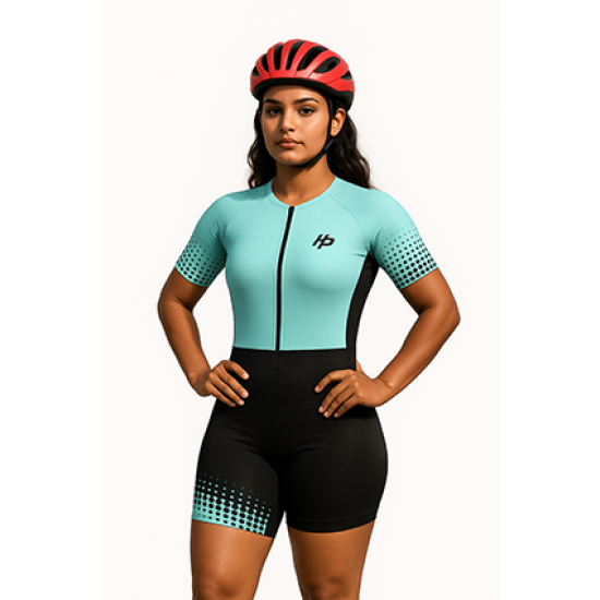 Macaquinho Ciclismo Bike Forro Gel - D80 0425- Feminino