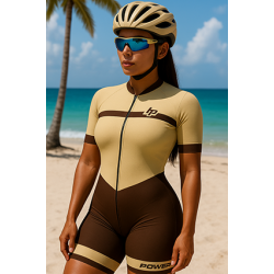 Macaquinho Ciclismo Bike Forro Gel - D80 2825 - Feminino