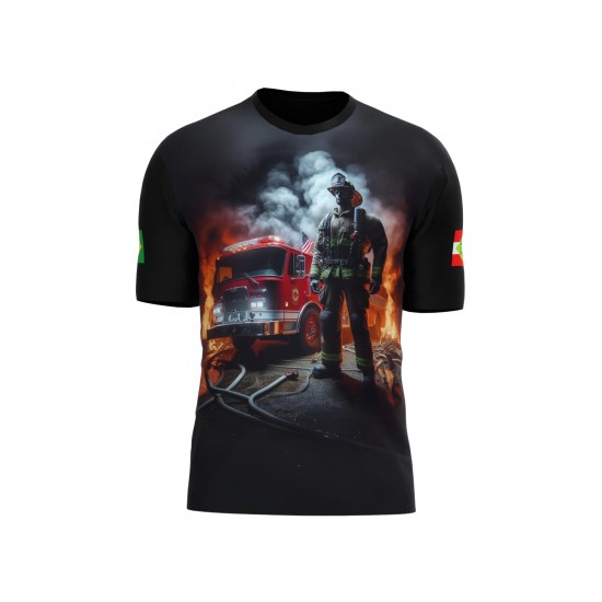 Camisa Básica Bombeiro Modelo 03